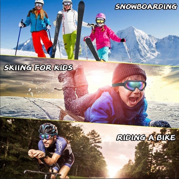 2-Pack Snow Ski Goggles, Snowboard Goggles - Picture 7 of 7